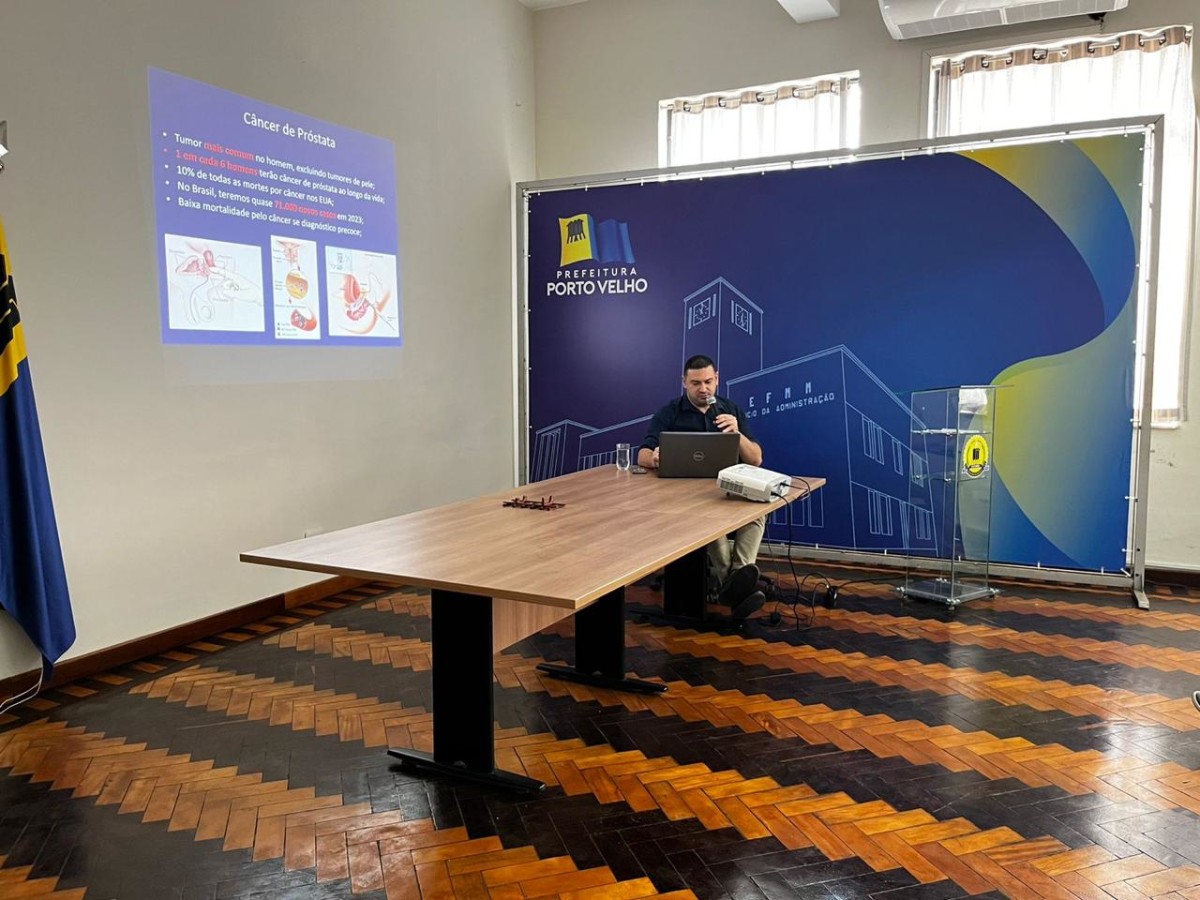 NOVEMBRO AZUL: SEMAD promove palestra educativa sobre saúde do homem no Prédio do relógio nesta sexta-feira(17)
