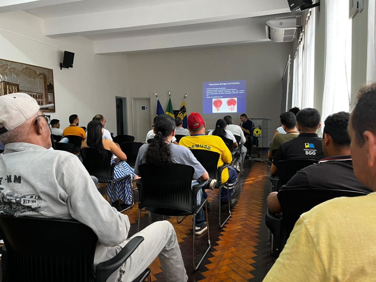 NOVEMBRO AZUL: SEMAD promove palestra educativa sobre saúde do homem no Prédio do relógio nesta sexta-feira(17)