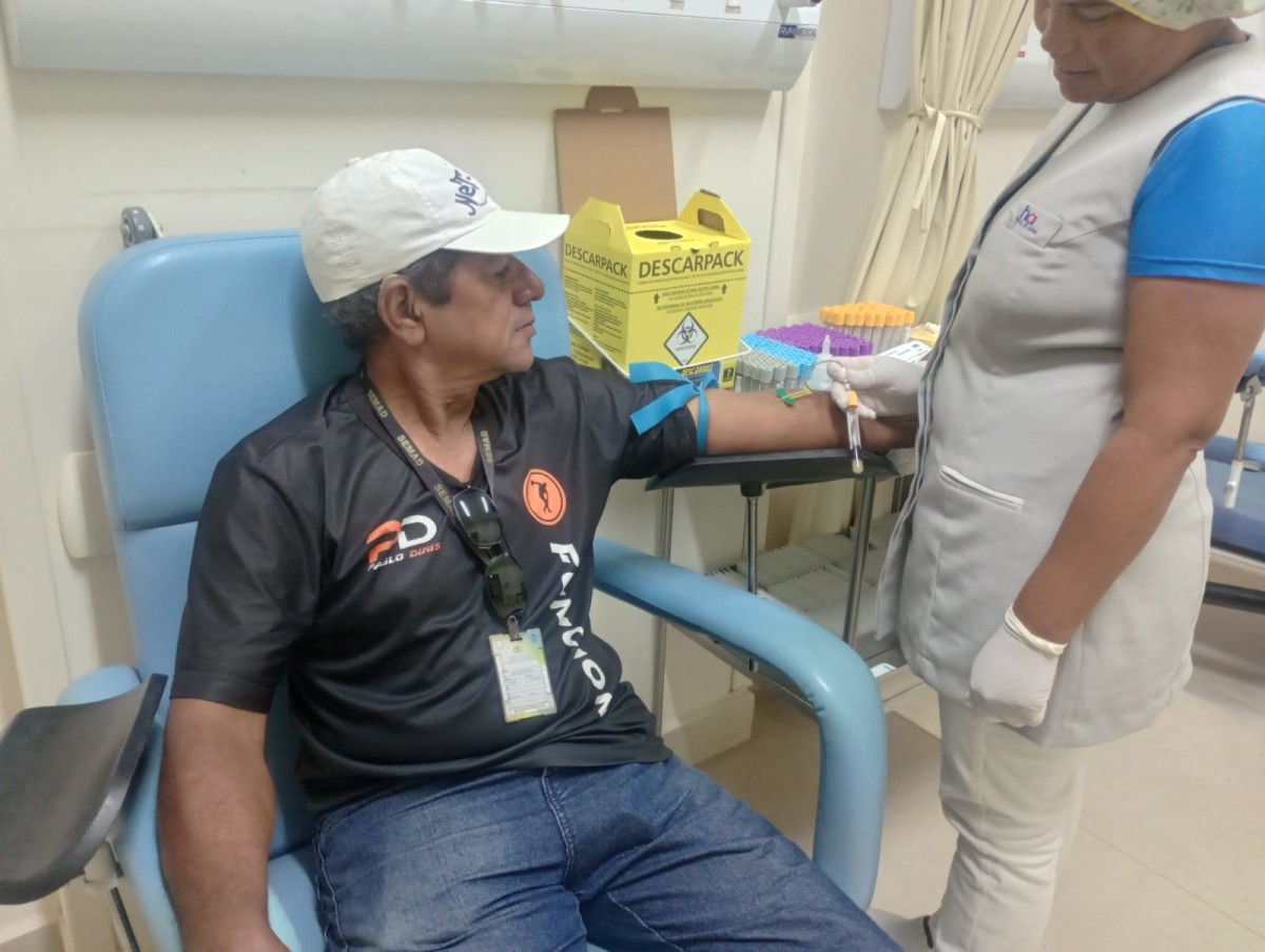 NOVEMBRO AZUL: SEMAD em parceria com Hospital do Amor (HA) encaminha servidores para realizarem exame de PSA nesta quinta-feira(23)