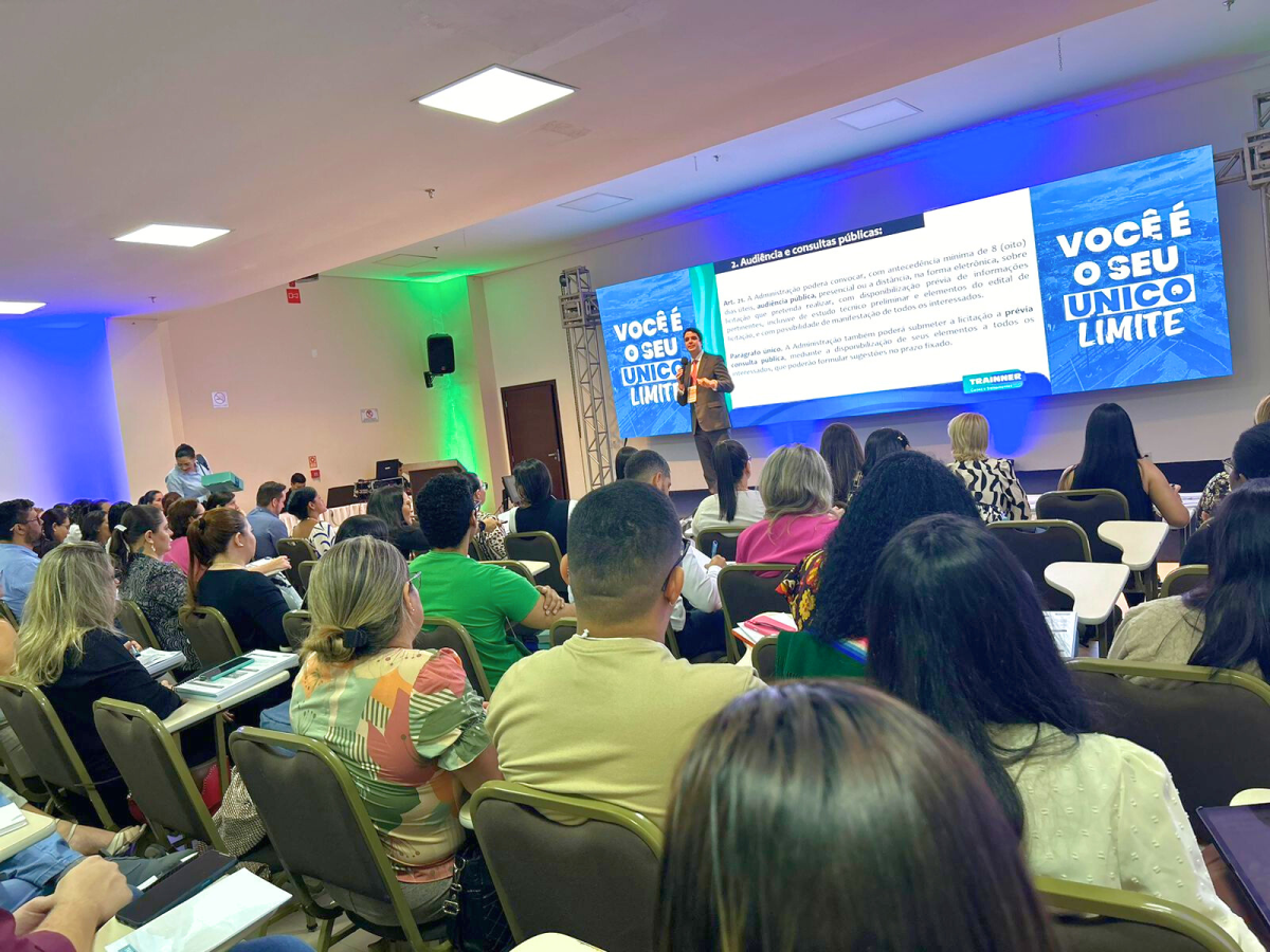 CAPACITAÇÃO: Servidores da PREFEITURA participam de curso sobre projeto básico, composição de preços, edital, Sistema de Registro de Preço e Contratação Direta
